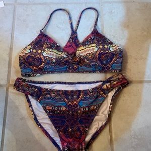 aztec pattern bikini